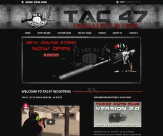 Tac47.com(TAC 47 Industries) Screenshot