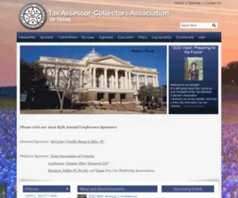 Tacaoftexas.org(Tax Assessor) Screenshot