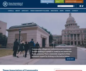 Tacc.org(Texas Association of Community Colleges (TACC)) Screenshot
