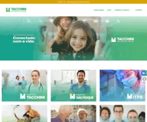 Tacchini.com.br(Tacchini Sistema Integrado de Saúde) Screenshot