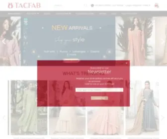 TacFab.com(Online Shopping Salwar Kameez) Screenshot