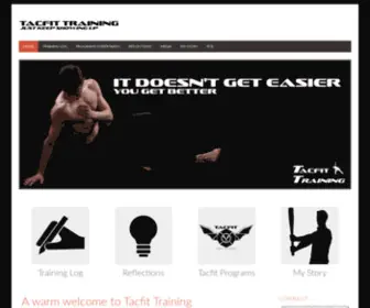 TacFit-Training.co.uk(TacFit Training) Screenshot