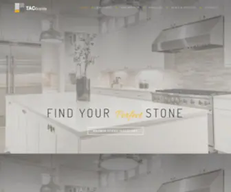 TacGranite.com(Granite & Stone Countertops) Screenshot