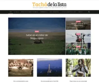 Tachadelalista.com(Tacha de la lista) Screenshot