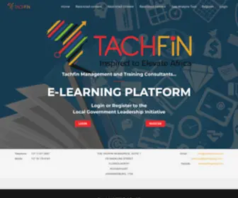 Tachfingroup.com(Inspired to Elevate Africa) Screenshot