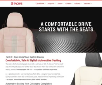 Tachi-S.com(Tachi-S Engineering U.S.A., Inc) Screenshot