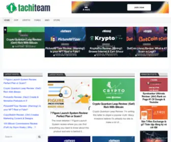 Tachiteam.com(Financial Savvy & Earn Together) Screenshot