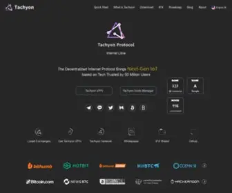 Tachyon.eco(The most popular decentralized VPN based on blockchain technology. Tachyon VPN) Screenshot