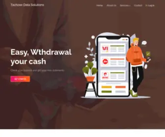 TachZeedatasolutions.com(Tachzee Data Solutions) Screenshot