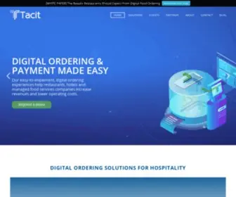 Tacitcorporation.com(Digital ordering done right) Screenshot