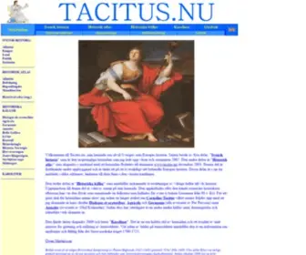Tacitus.nu(Tacitus) Screenshot