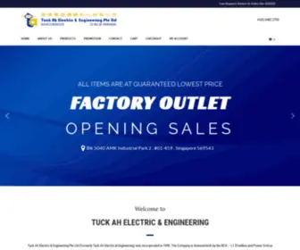 Tackah.com(Tuck Ah Electric & Engineering) Screenshot