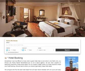 TackaTacka.com(Hotel Booking) Screenshot