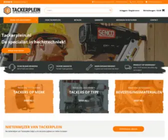 Tackerplein.nl(Tackers online kopen) Screenshot