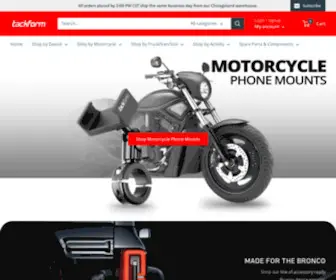 Tackform.com(Mounts for Phones) Screenshot
