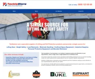 TackleStore.net(Lifting Equipment & Fall Protection Gear) Screenshot