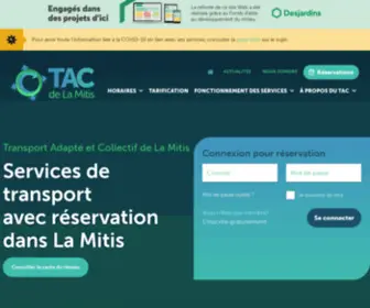 Tacmitis.org(TAC de La Mitis) Screenshot