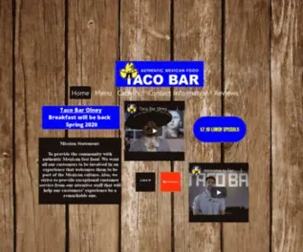 Tacobar1.com(Taco Bar) Screenshot