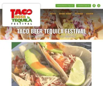 Tacobeertequila.com(Fastest Growing Taco Festival in the U.S) Screenshot