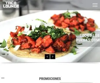 Tacolounge.com.mx(Taco) Screenshot