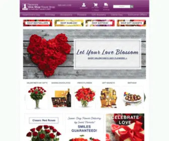 Tacoma-Florists.com(Shop Fresh Flowers & Gourmet Gifts) Screenshot