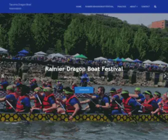 Tacomadragonboat.org(Tacoma Dragon Boat Association) Screenshot