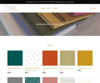 Tacomafabricco.com(Tacoma Fabric Company) Screenshot