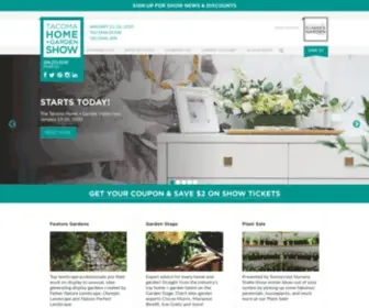 Tacomahomeandgardenshow.com(Tacoma Home) Screenshot