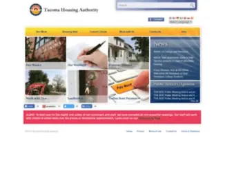 Tacomahousing.net(Our primary mission) Screenshot