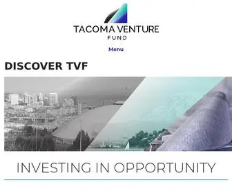 Tacomaventurefund.com(INVESTING IN OPPORTUNITY) Screenshot