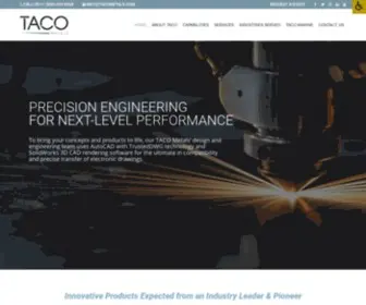 Tacometals.com(Taco Metals Inc) Screenshot