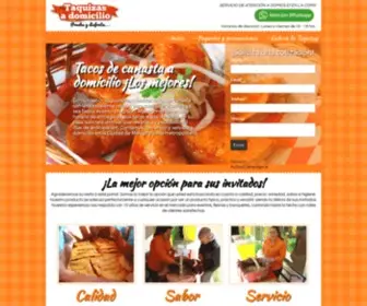 Tacos-DE-Canasta.com.mx(Tacos) Screenshot