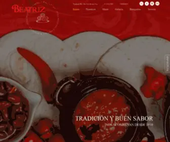 Tacosbeatriz.mx(Tacos Beatriz 1910) Screenshot