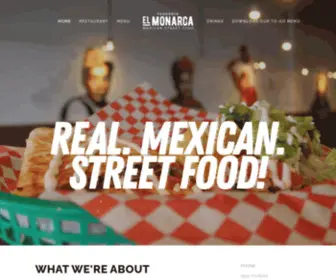 Tacosmonarca.com(Taqueria El Monarca) Screenshot