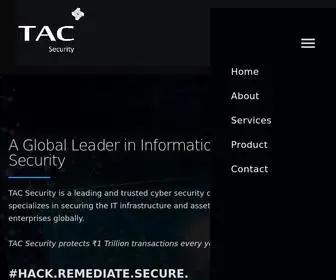 Tacsecurity.co.in(TAC Security) Screenshot