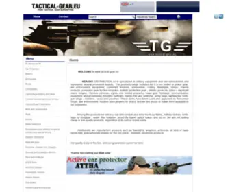 Tactical-Gear.eu(Tactical Gear) Screenshot