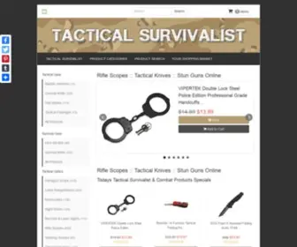 Tactical-Survivalist.com(Tactical Survivalist) Screenshot