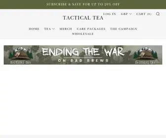 Tactical-Tea.co.uk(Tactical Tea) Screenshot