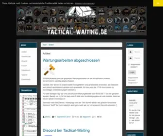 Tactical-Waiting.de(Community seit 2003) Screenshot