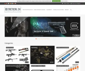 Tactical24.eu(Homepage AirSoftArms TacStore) Screenshot