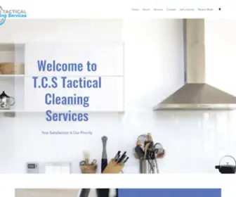 Tacticalcleaningservices.co.nz(T.C.S Tactical Cleaning Services) Screenshot