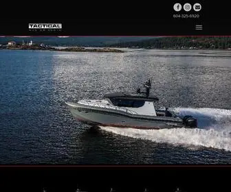 Tacticalcustomboats.ca(Extreme Boats) Screenshot