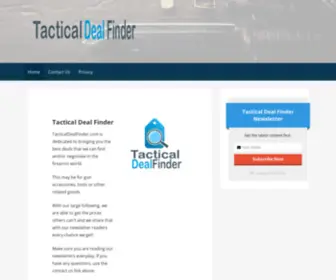 Tacticaldealfinder.com(Tactical Deal Finder) Screenshot