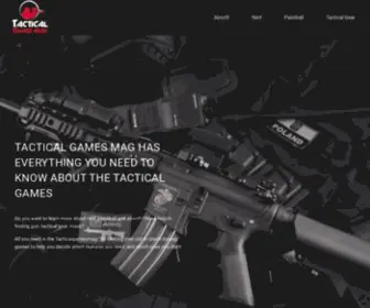 Tacticalgamesmag.com(Tactical Games Mag) Screenshot