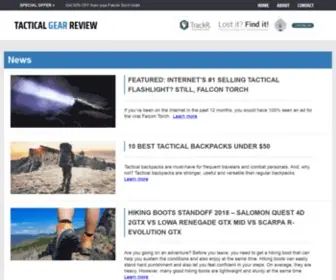 Tacticalgearreview.co(Tactical Gear Review) Screenshot