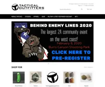 Tacticaloutfitters.net Screenshot