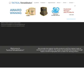 Tacticalrehabdme.com(Tactical Rehabilitation) Screenshot