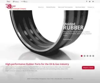 Tacticalsealing.com(Performance Rubber Parts for the Oil & Gas industry) Screenshot
