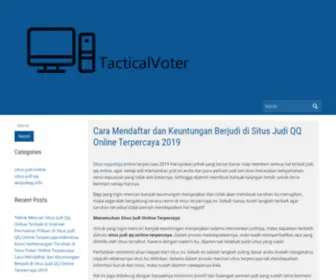 Tacticalvoter.net(Tacticalvoter) Screenshot