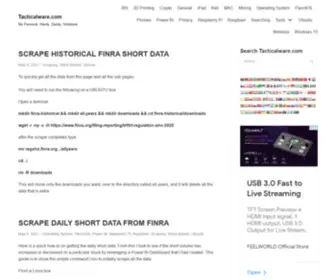 Tacticalware.com(My Personal) Screenshot